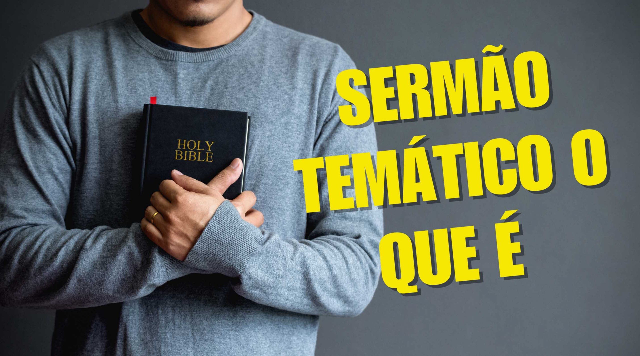 Sermão temático o que é