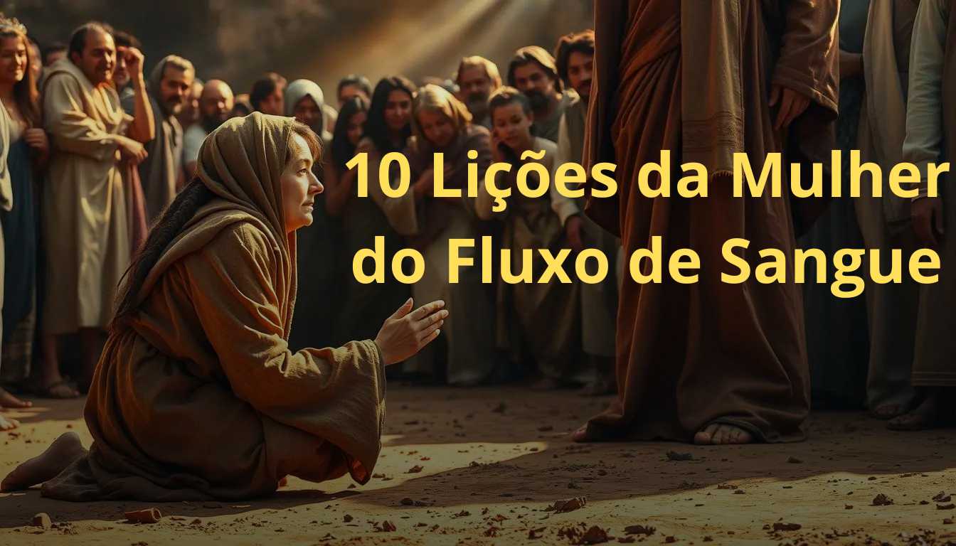 10 Lições da Mulher do Fluxo de Sangue